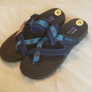 Womens Sketcher Reggaes Sandals